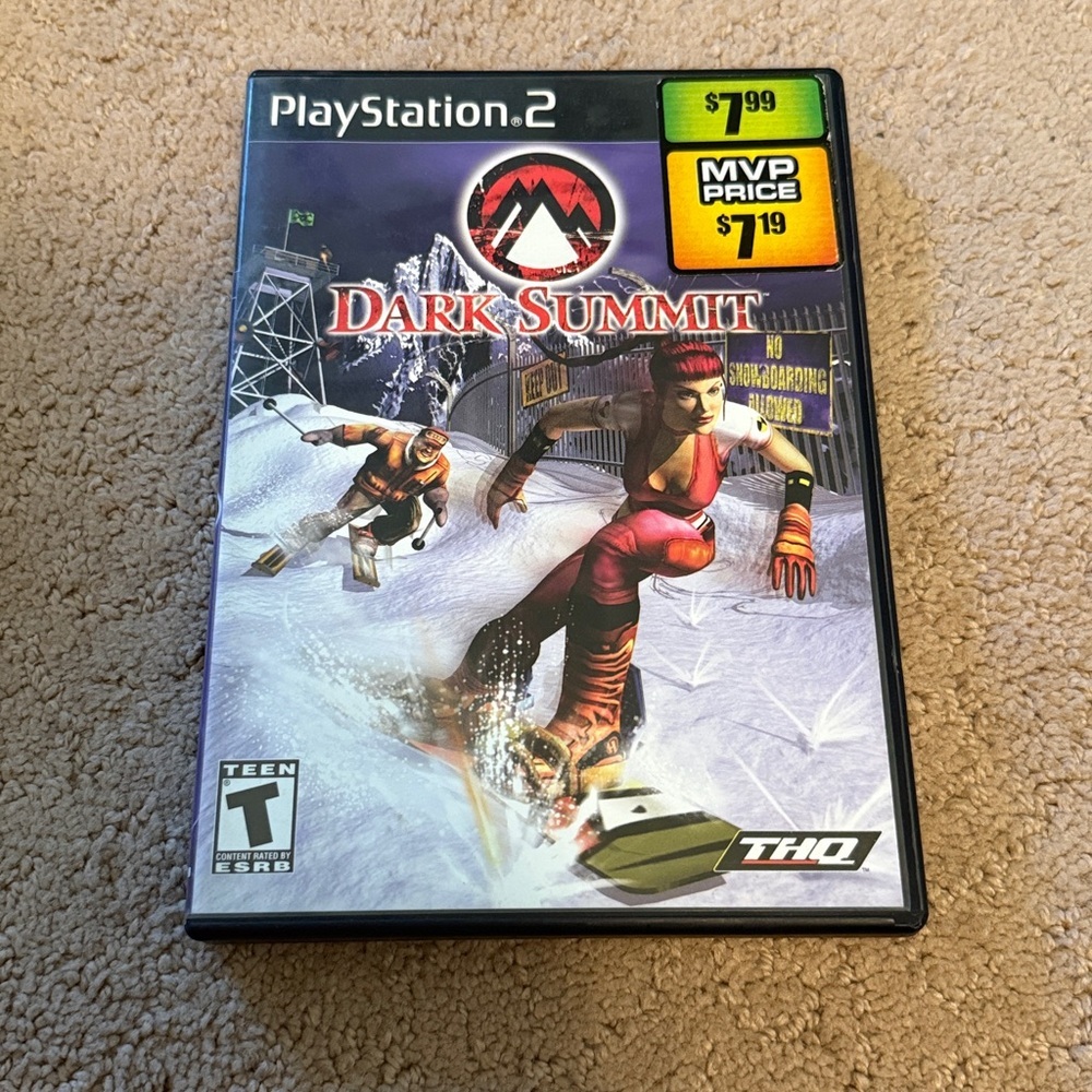 Dark Summit | Sony Playstation 2 PS2 | Vintage Video Game
